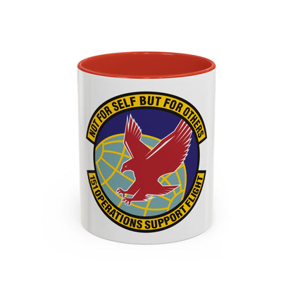 151st Operations Support Flight (U.S. Air Force) Accent Coffee Mug