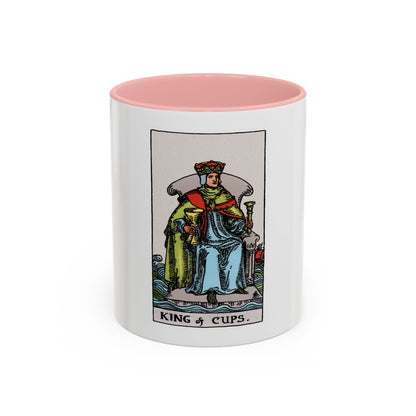 The King of Cups (Tarot Card) Accent Coffee Mug