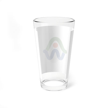 Flag of Awa Tokushima (Japan) Pint Glass 16oz