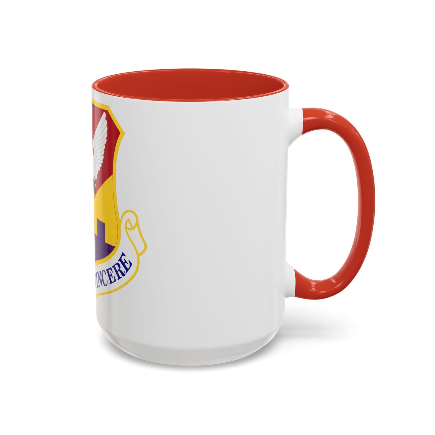 87th Air Base Wing Emblem (U.S. Air Force) Accent Coffee Mug