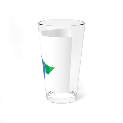 Flag of Kahoku Ishikawa (Japan) Pint Glass 16oz