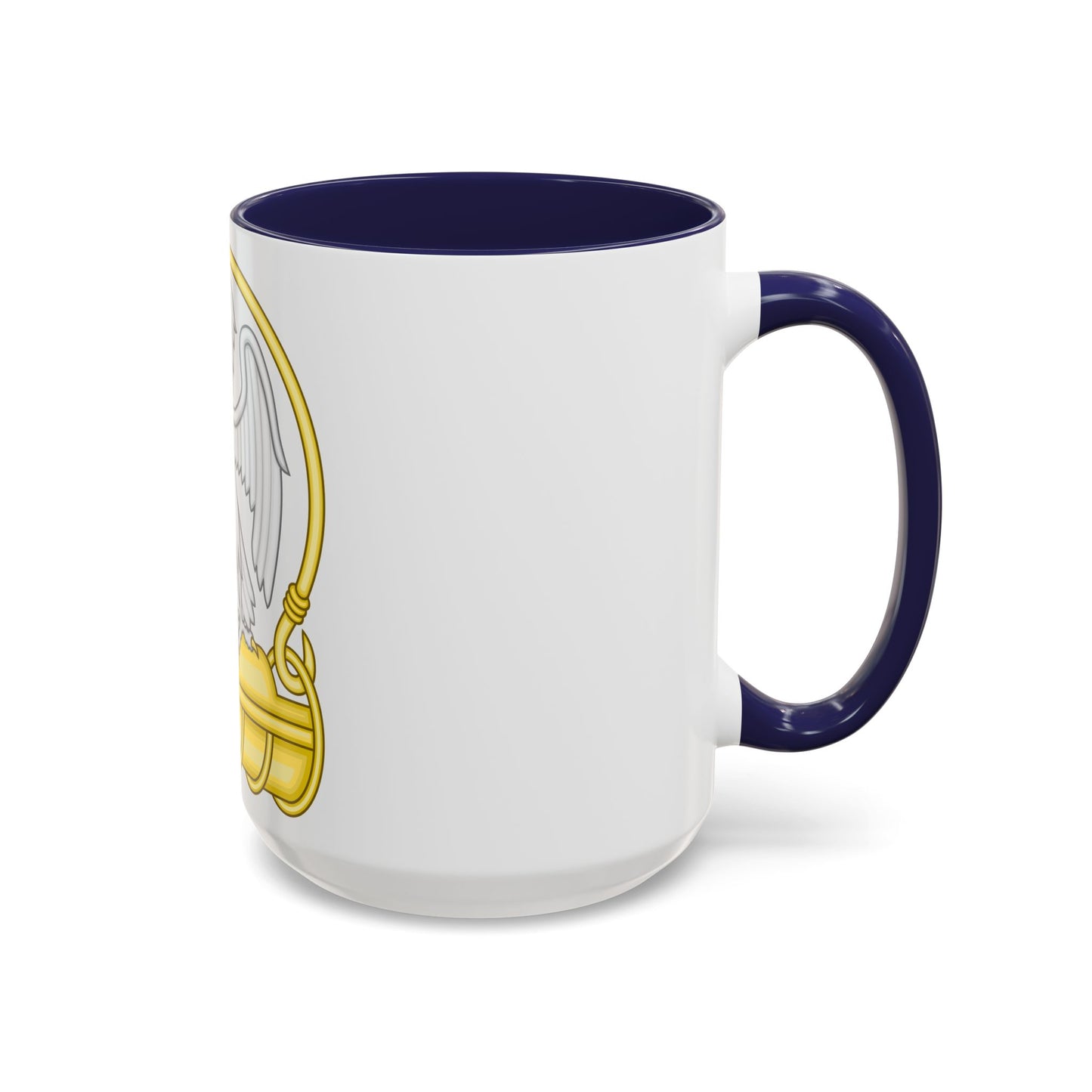 Falcon and Fetterlock Badge of Edward IV - Accent Coffee Mug