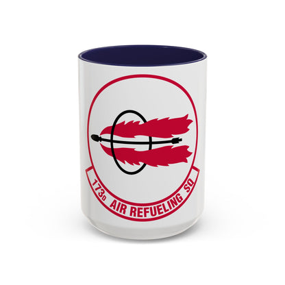 173 Air Refueling Squadron (U.S. Air Force) Accent Coffee Mug