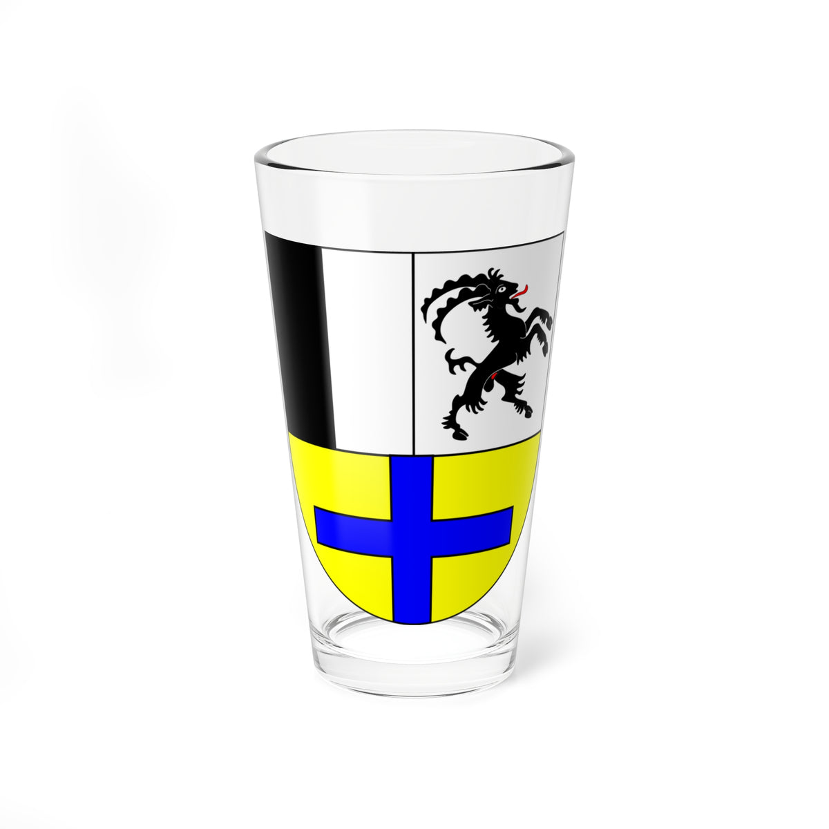 Wappen Drei Bünde (Switzerland) (Coat of Arms) Pint Glass 16oz