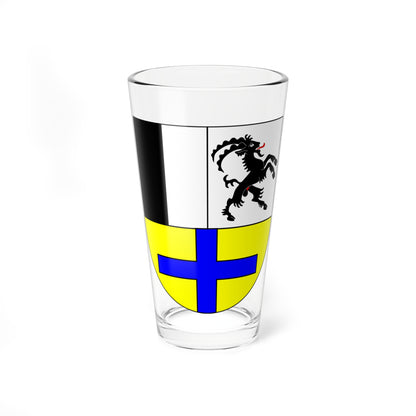 Wappen Drei Bünde (Switzerland) (Coat of Arms) Pint Glass 16oz