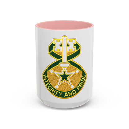 607 Military Police Battalion (U.S. Army) Accent Coffee Mug