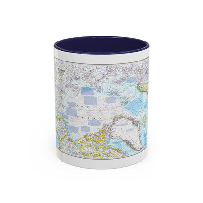 Arctic Ocean (1983) (Map) Accent Coffee Mug
