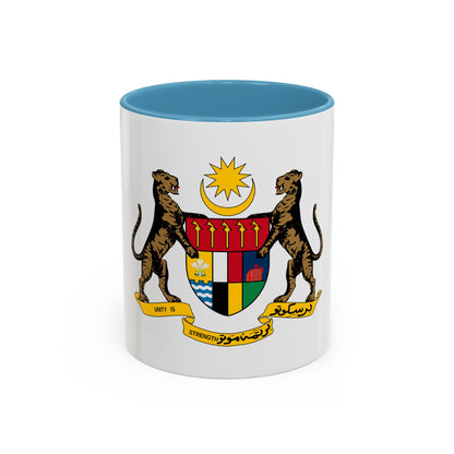 Coat of arms of the Federation of Malaya - Accent Coffee Mug