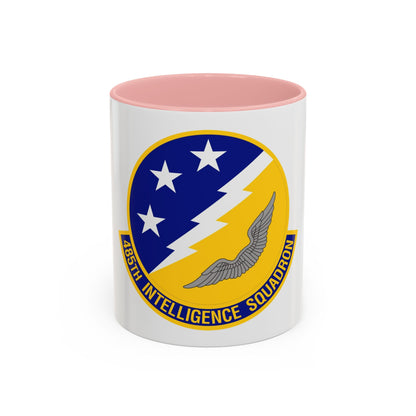 485 Intelligence Squadron ACC (U.S. Air Force) Accent Coffee Mug