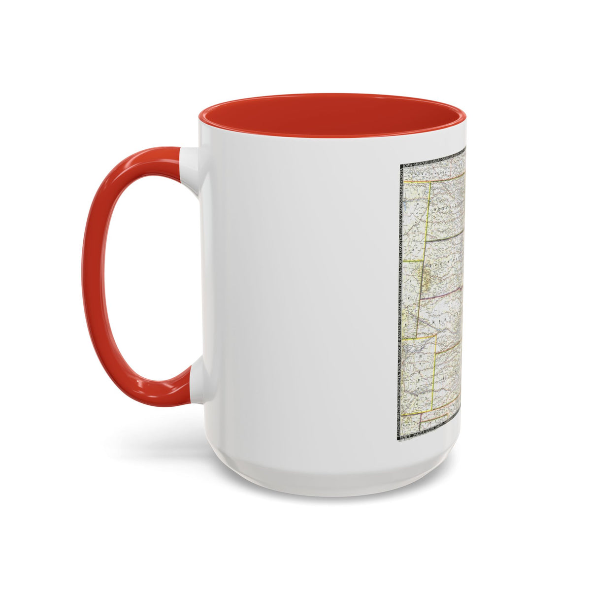 USA - North Central (1948) (Map) Accent Coffee Mug