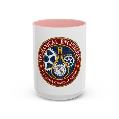 USCG Acad Mech Engineering (U.S. Coast Guard) Accent Coffee Mug