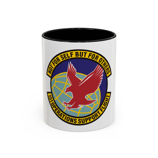 151st Operations Support Flight (U.S. Air Force) Accent Coffee Mug