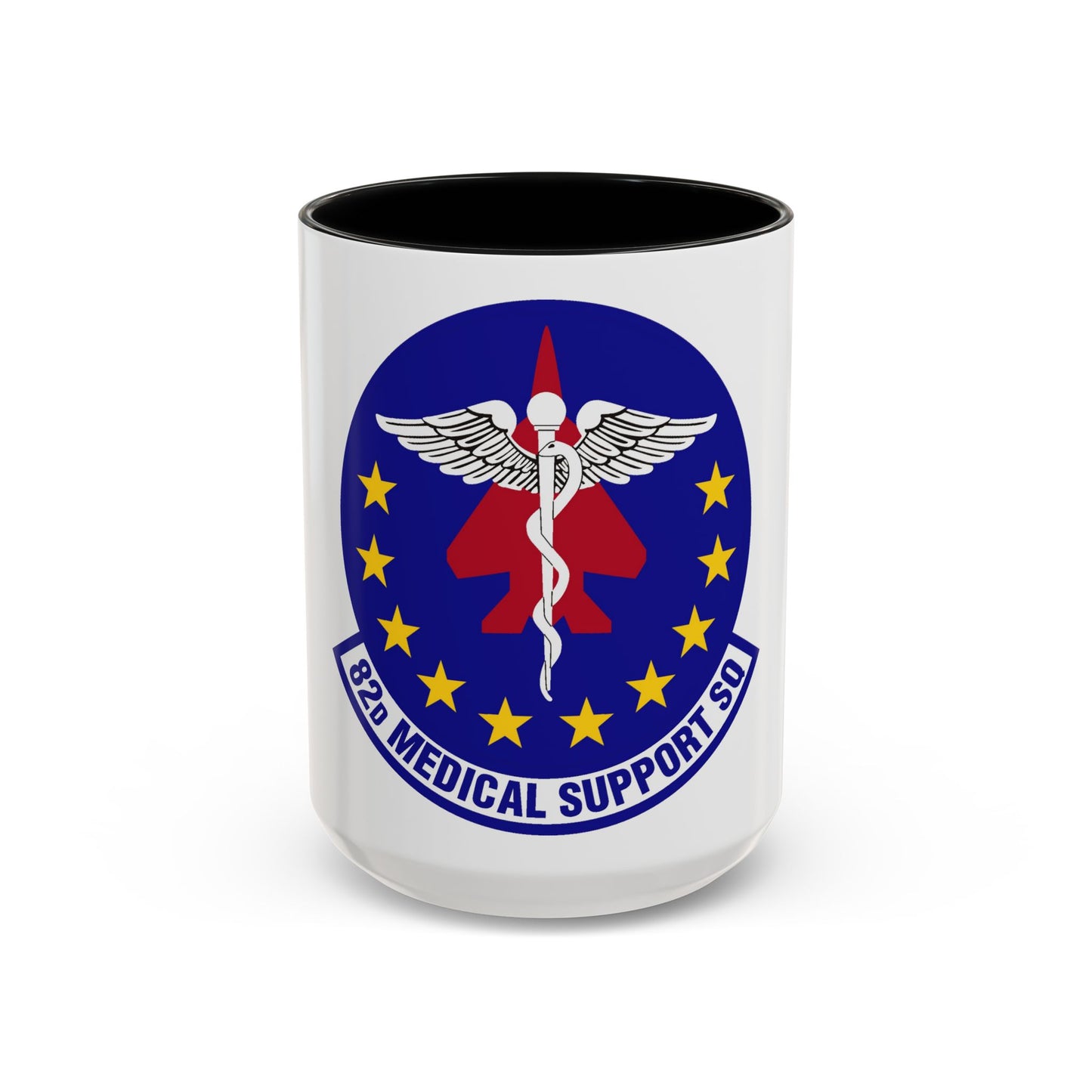 82d Medical Support Squadron (U.S. Air Force) Accent Coffee Mug