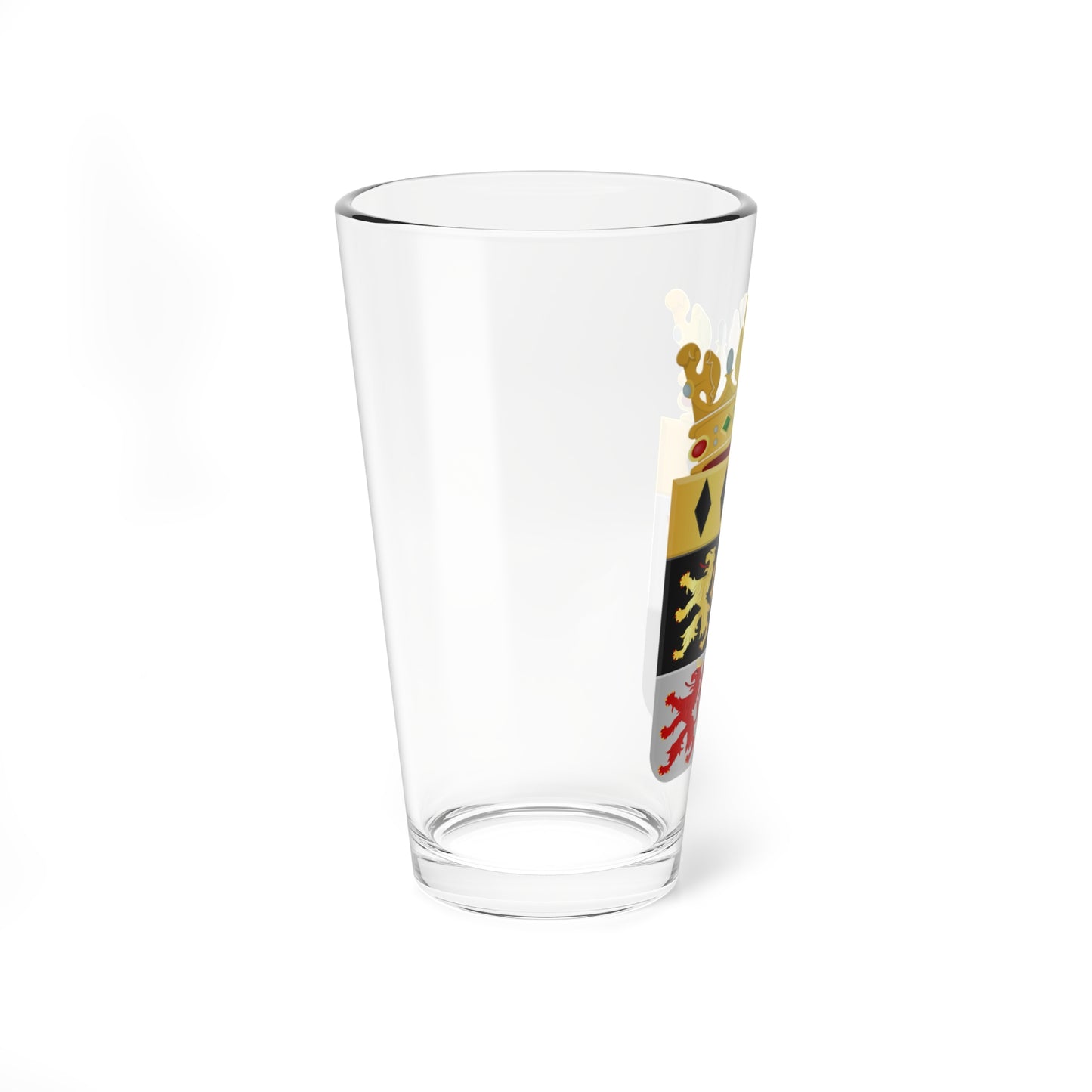 Veldhoven wapen (Netherlands) (Coat of Arms) Pint Glass 16oz