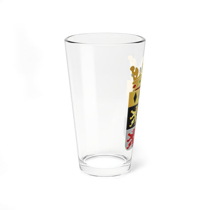 Veldhoven wapen (Netherlands) (Coat of Arms) Pint Glass 16oz