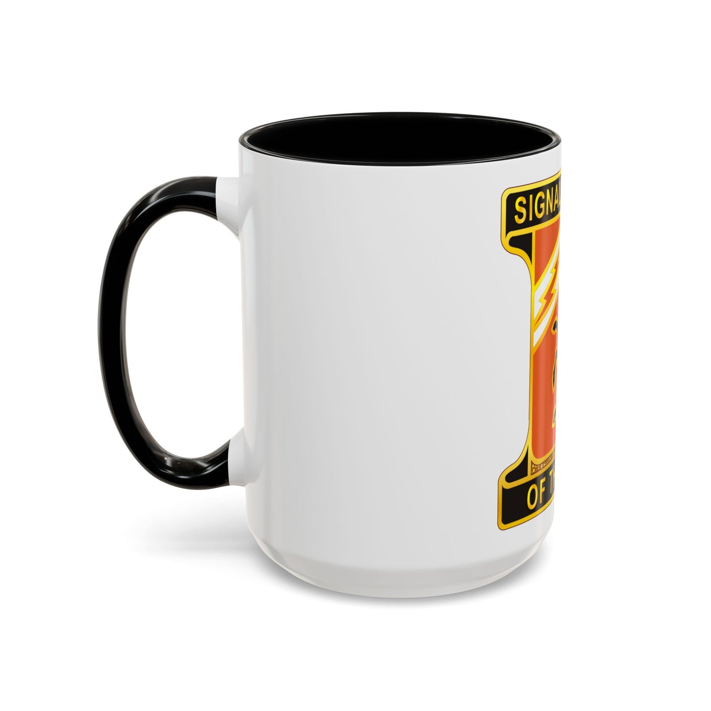 114 Signal Battalion (U.S. Army) Accent Coffee Mug