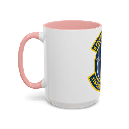4 Combat Camera Squadron (U.S. Air Force) Accent Coffee Mug