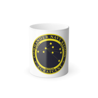 CNR EURAFCENT Commander Navy Region Europe Africa Central (U.S. Navy) Color Changing Mug 11oz