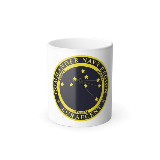CNR EURAFCENT Commander Navy Region Europe Africa Central (U.S. Navy) Color Changing Mug 11oz