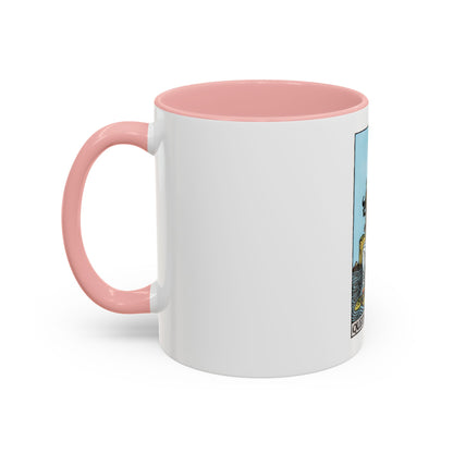 The Queen of Cups (Tarot Card) Accent Coffee Mug