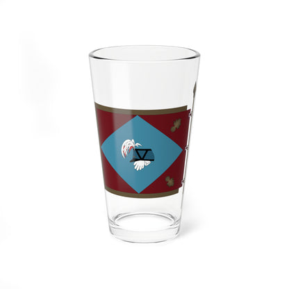 Fanion Corniche brutionne (France) Pint Glass 16oz