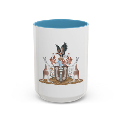 Coat of arms of the Northern Territory - Accent Coffee Mug