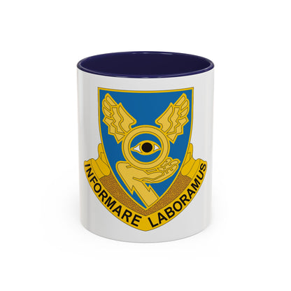 1st Military Intelligence Battalion (U.S. Army) Accent Coffee Mug