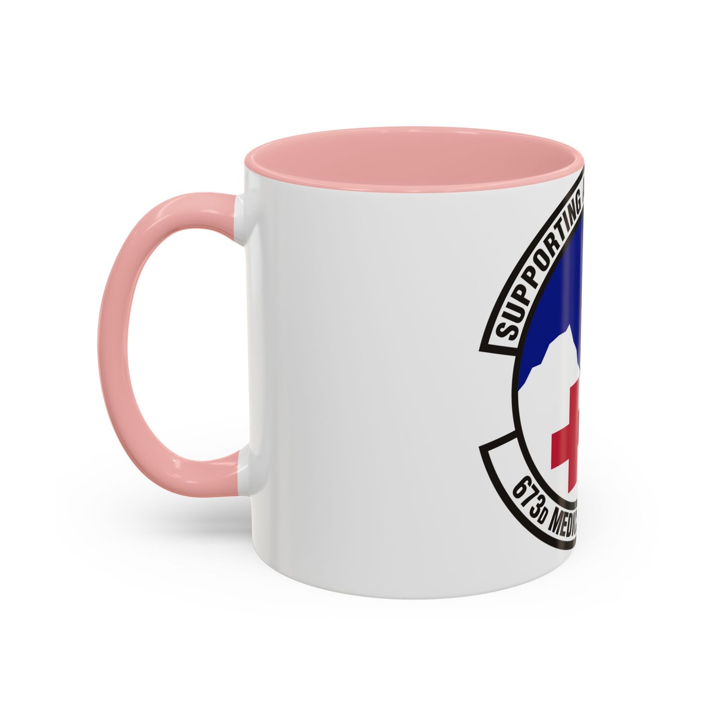 673d Medical Support Squadron (U.S. Air Force) Accent Coffee Mug