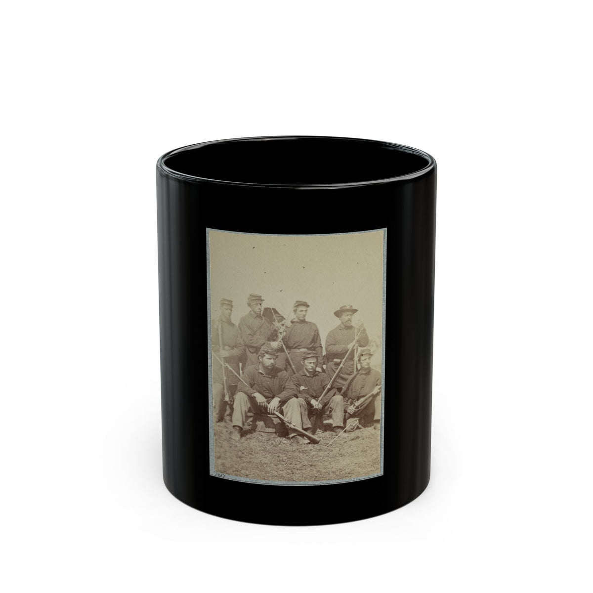 2d Rhode Island Infantry 020 (U.S. Civil War) Black Coffee Mug