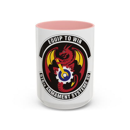 676th Armament Systems Squadron (U.S. Air Force) Accent Coffee Mug