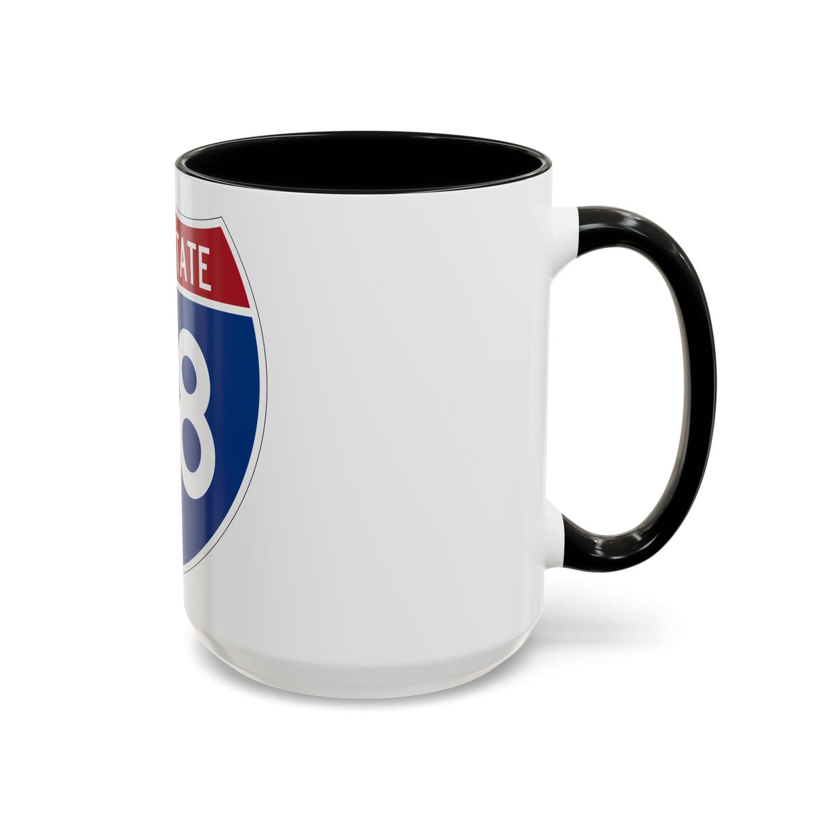 Interstate 68 (U.S. Highways) Accent Coffee Mug