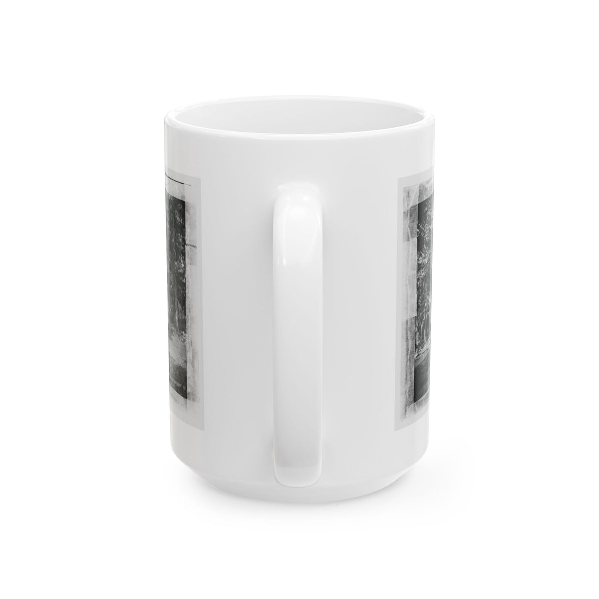 Bealeton, Virginia. Camp Of Company B, 93d New York Volunteers (U.S. Civil War) White Coffee Mug