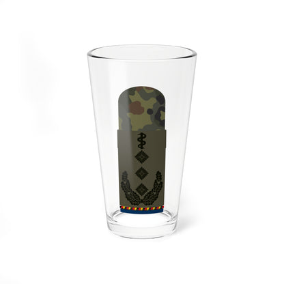 HA OS5 53b Oberstarzt d.R. San HM L (Military Rank) Pint Glass 16oz