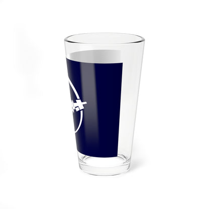 Flag of Ajigasawa Aomori (Japan) Pint Glass 16oz