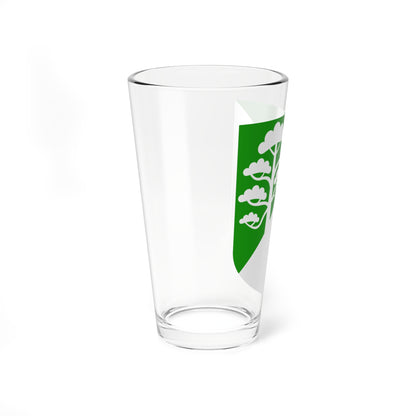 Põlva valla vapp (Estonia) (Coat of Arms) Pint Glass 16oz