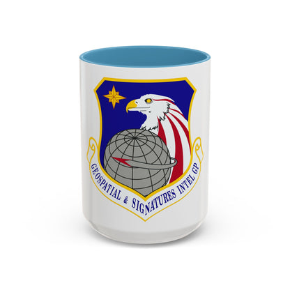 Geospatial and Signatures Intelligence Group (U.S. Air Force) Accent Coffee Mug