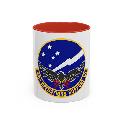 49th Operations Support Squadron (U.S. Air Force) Accent Coffee Mug