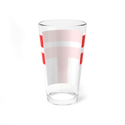 Postal Flag of Japanese Taiwan 1916-1945 (Japan) Pint Glass 16oz
