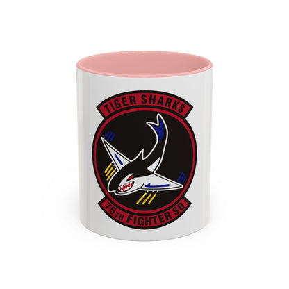 75th Fighter Squadron (U.S. Air Force) Accent Coffee Mug