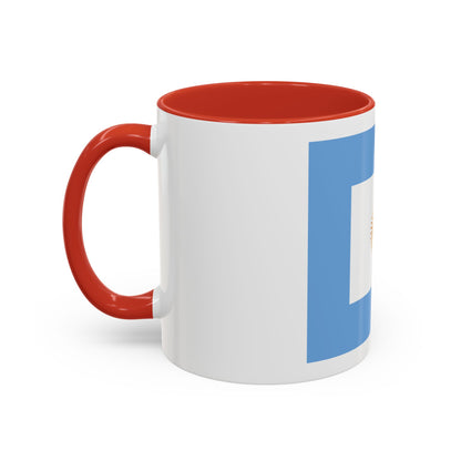 Naval Jack of Argentina - Accent Coffee Mug