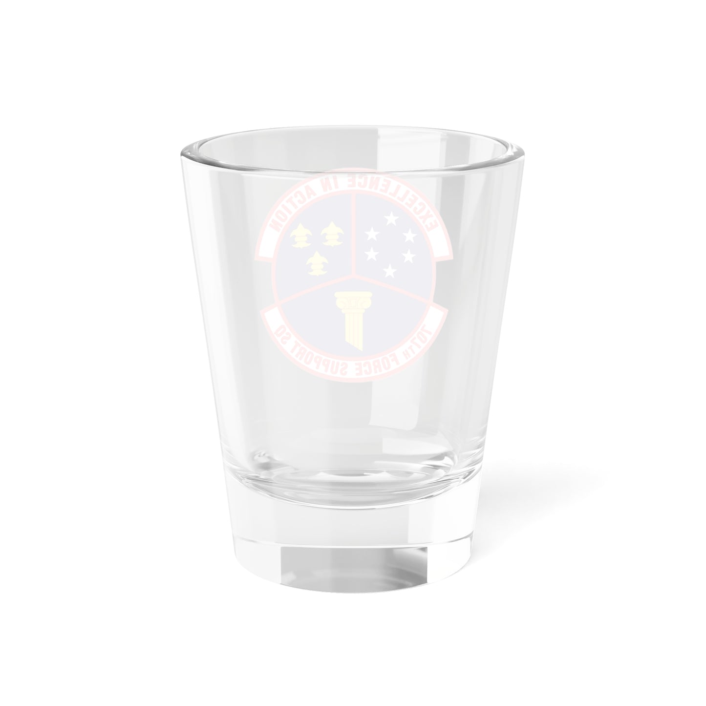 707 Force Support Squadron AFISRA (U.S. Air Force) Shot Glass 1.5oz