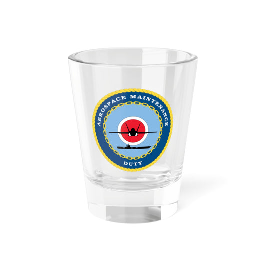 Aerospace Maintenance Duty (U.S. Navy) Shot Glass 1.5oz