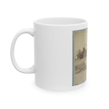 22d New York State Militia Near Harpers Ferry, Va., 1861 I.E.1862 001 (U.S. Civil War) White Coffee Mug