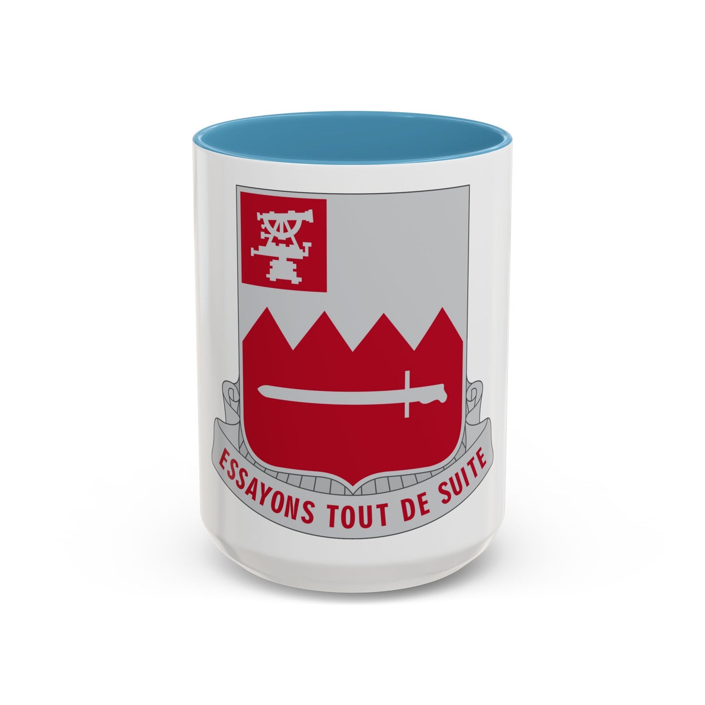 397 Engineer Battalion (U.S. Army) Accent Coffee Mug