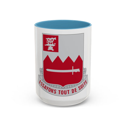 397 Engineer Battalion (U.S. Army) Accent Coffee Mug