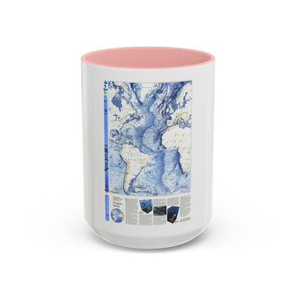 Atlantic Ocean (1990) (Map) Accent Coffee Mug