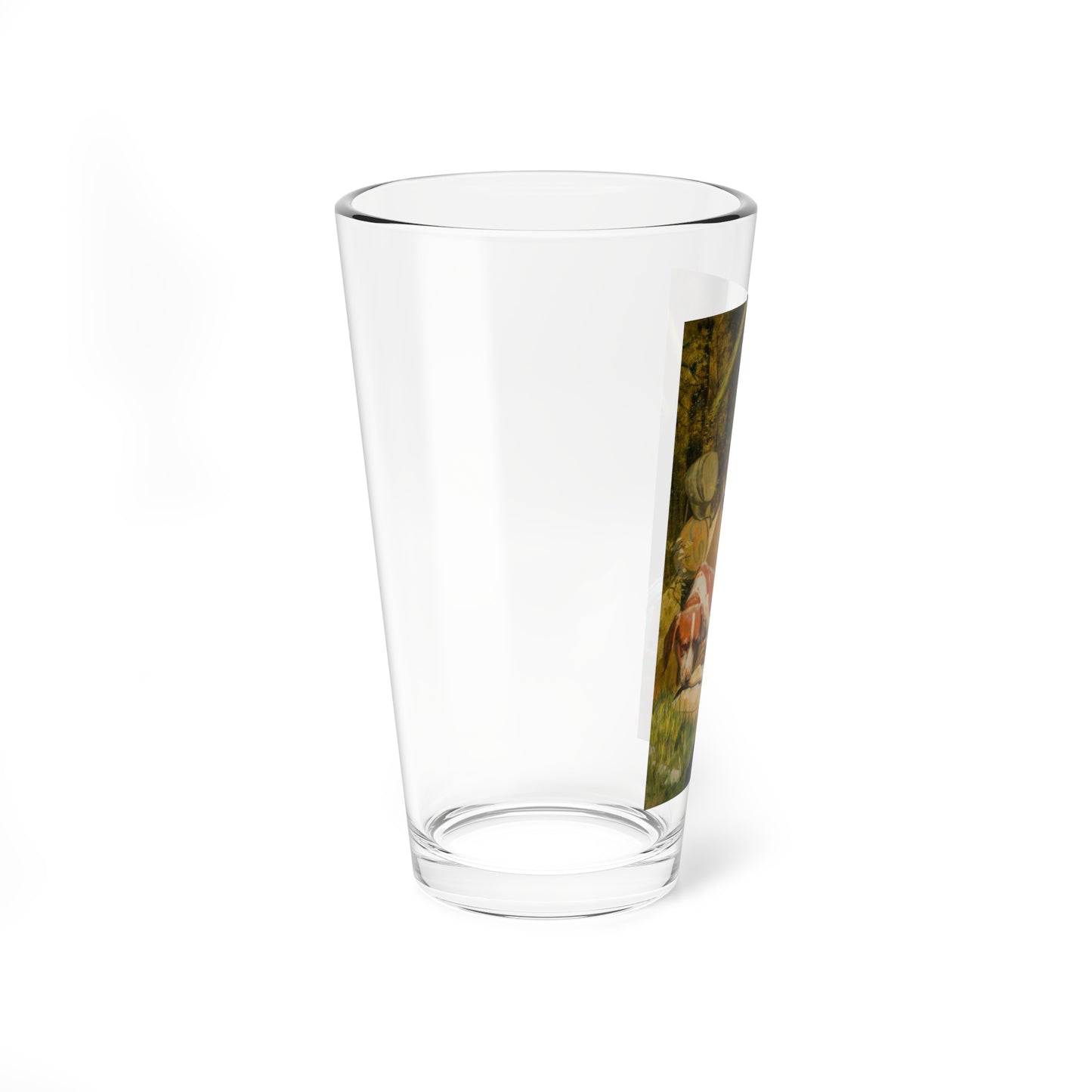 Squanto and the Miracle of Thanksgiving, interior illustrations (20), 2012 (Magazine Illustration) Pint Glass 16oz