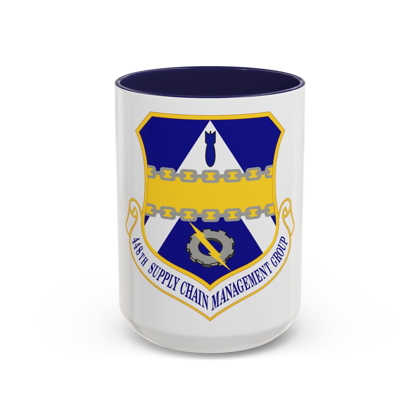 448th Supply Chain Management Group (U.S. Air Force) Accent Coffee Mug