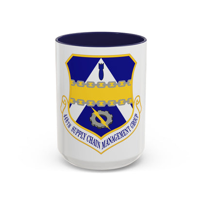 448th Supply Chain Management Group (U.S. Air Force) Accent Coffee Mug