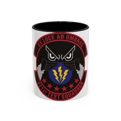 771st Test Squadron (U.S. Air Force) Accent Coffee Mug